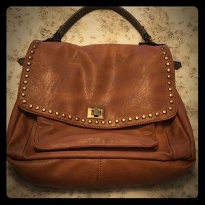 Faux leather purse